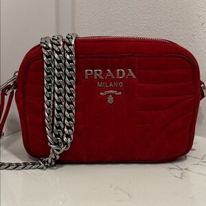 Prada Red Crossbody